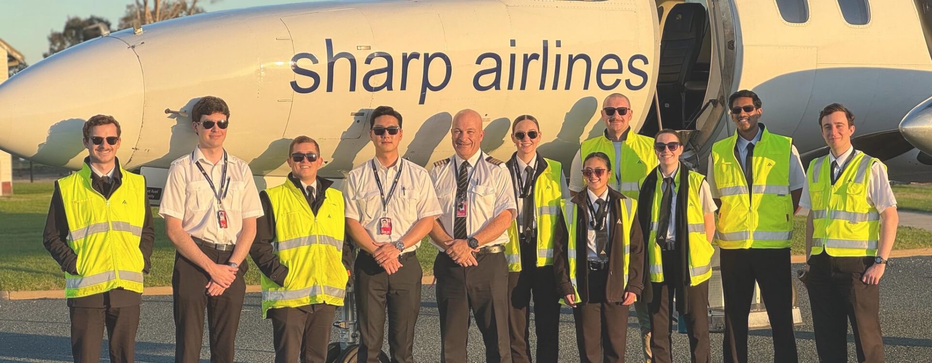 A regional airline built around people.
